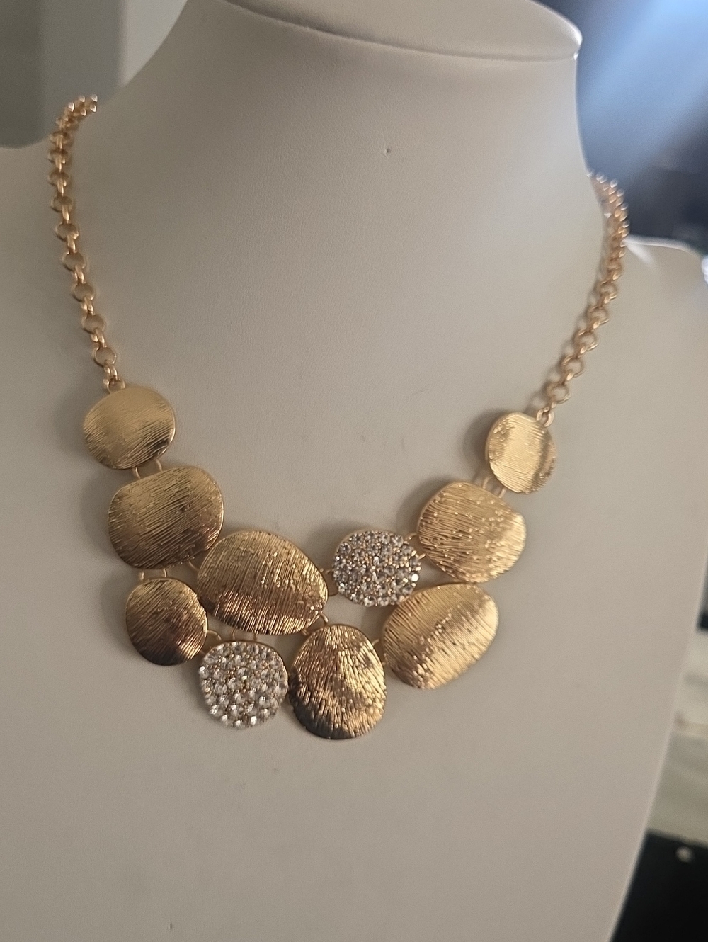 Paparazzi A Hard Luxe Story Gold Necklace NWT